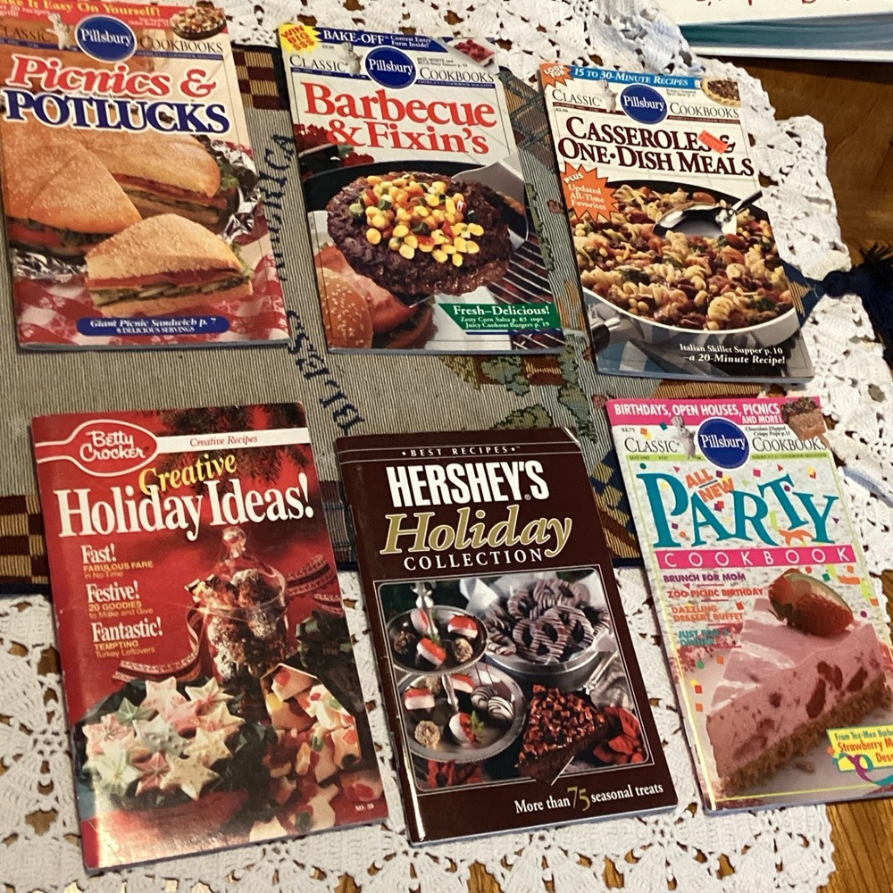 Holiday Collection Cookbook with Brown Cover